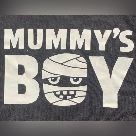 Toddler boys Fall and Halloween tees- set of 3 - Picture 4 of 7